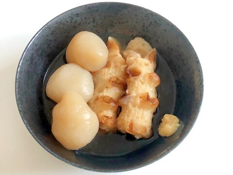 ちくわとたまこんにゃくの煮物♪